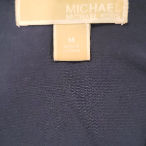 Michael Kors Dark Navy Blue Dress, with shoulder (belt) straps, Size Medium - Picture 11 of 12